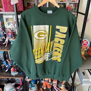 Vintage 1994 Green Bay Packers Logo 7 Sweatshirt XL NFL Heavyweight 90s